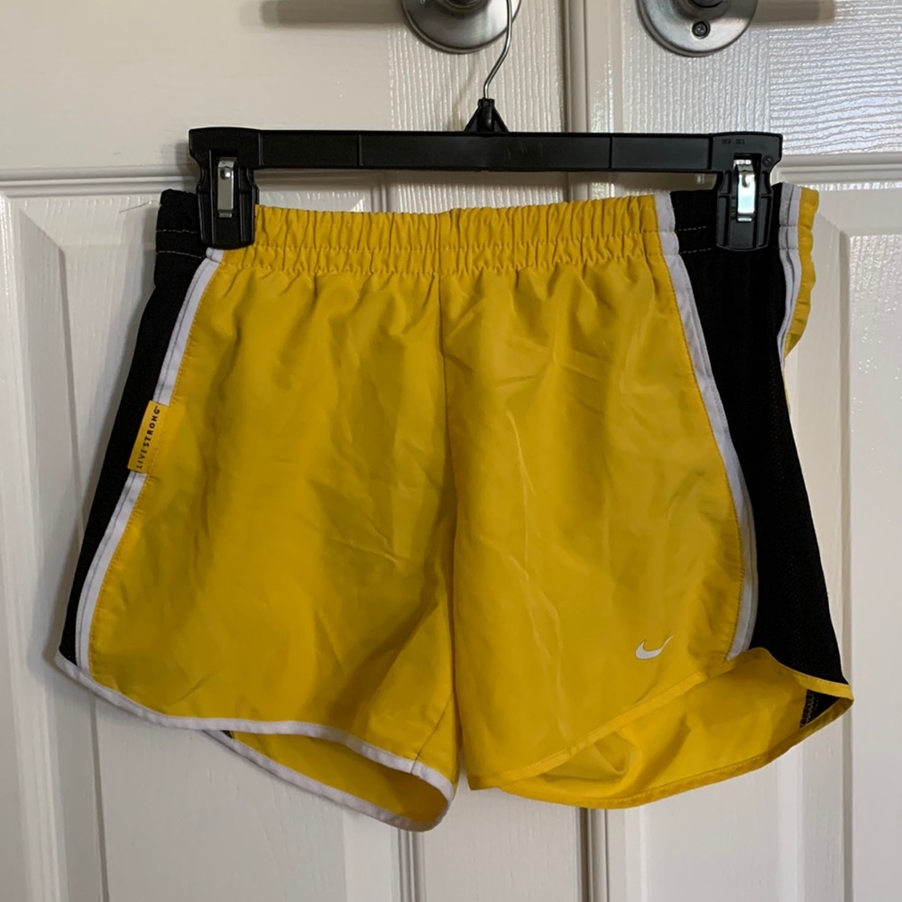nike live strong shorts